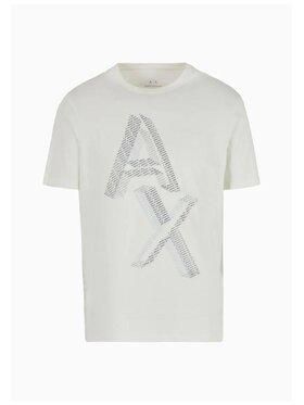 Armani Exchange Armani Exchange T-Shirt T-SHIRT Bílá Regular Fit