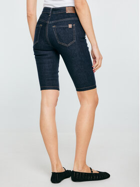 BIG STAR BIG STAR Szorty jeansowe INGRID Granatowy Slim Fit