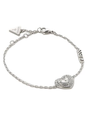 Guess Guess Náramok JUBB04 031JW Strieborná