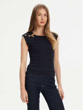 Guess Guess Блузка W5YR12 Z0130 Cиній Regular Fit