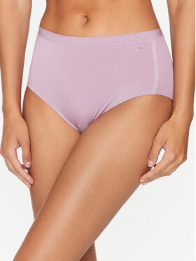Triumph Triumph Klasikinės kelnaitės aukštu juosmeniu Smart Natural 10211539 Violetinė