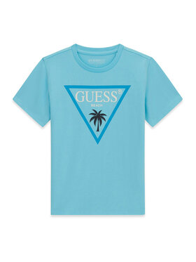 Guess Guess Tricou L6GI27 J1314 Albastru Regular Fit