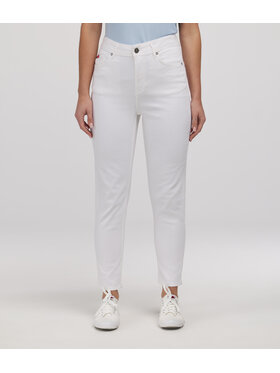 Lee Cooper Lee Cooper Jeansy JEANS D MATEA 2424 WHITE Biały Regular Fit