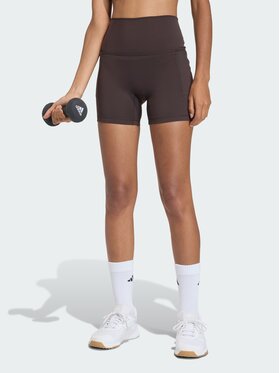 adidas adidas Szorty sportowe 158407 Brązowy Fitted Fit