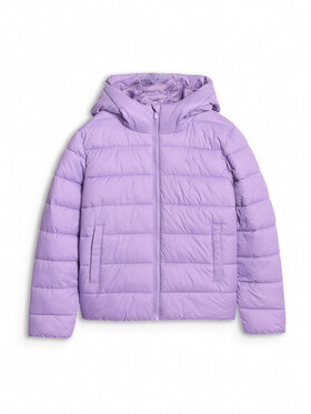 4F 4F Kurtka puchowa OUTERWEAR Fioletowy Regular Fit