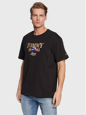 Tommy Jeans Tommy Jeans T-shirt Luxe Chest DM0DM15659 Noir Relaxed Fit