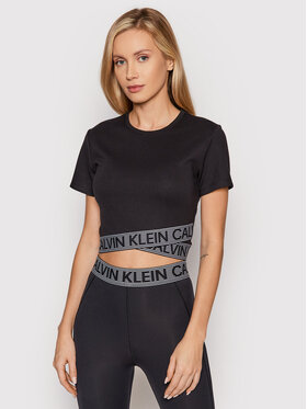 Calvin Klein Performance Calvin Klein Performance T-Shirt 00GWF1K148 Czarny Slim Fit