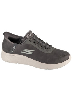 Skechers Skechers Sneakersy Slip-Ins: GO Walk Flex - Smooth Motion Szary