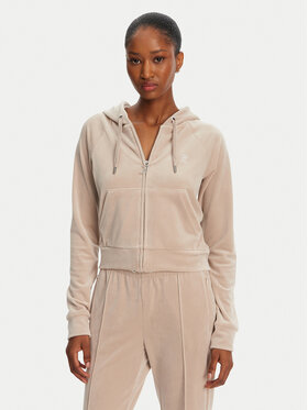 Juicy Couture Juicy Couture Majica dugih rukava Madison JCWA122001 Bež Slim Fit
