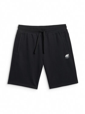 4F 4F Szorty sportowe PLAYER Czarny Regular Fit