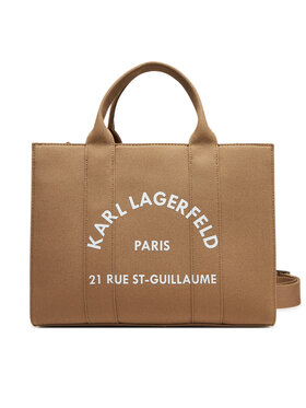 KARL LAGERFELD KARL LAGERFELD Kabelka A1W50010 Hnědá