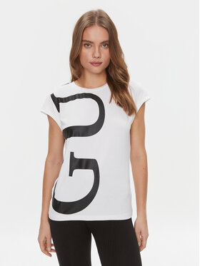 Guess Guess T-shirt Giulia V4RI11 K68D2 Bijela Regular Fit