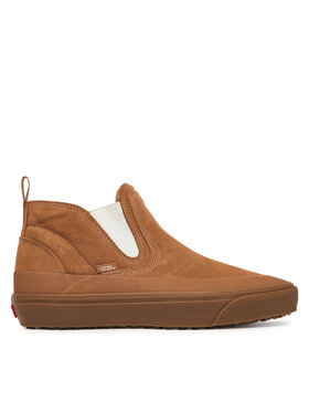 Vans Vans Kotníková obuv s elastickým prvkem Mid-Slip Insulated VN000V7ZGWT1 Hnědá