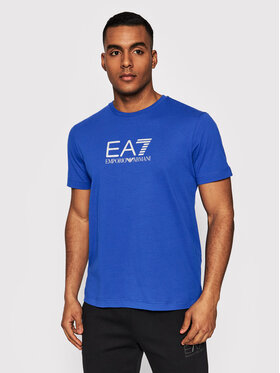 EA7 Emporio Armani EA7 Emporio Armani T-Shirt 3LPT39 PJ02Z 1597 Blau Regular Fit