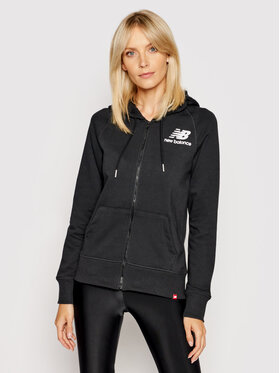 New Balance New Balance Džemperis Essentials WJ03530 Juoda Relaxed Fit