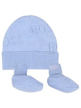 Boss Boss Ensemble bonnet et chaussettes J98421 Bleu