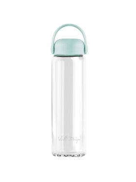 Vialli Design Vialli Design Butelka na wodę SZKLANA BUTELKA NA WODĘ 540ML FUORI MIĘT.30251 Zielony