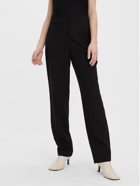 Vero Moda Vero Moda Spodnie materiałowe 10261257 Czarny Straight Fit