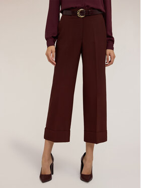 Motivi Motivi Pantaloni di tessuto P044Q004242N022 Marrone Regular Fit
