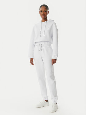 Armani Exchange Armani Exchange Džemperis ar kapuci XW002217 AF10818 U0002 Balts Regular Fit