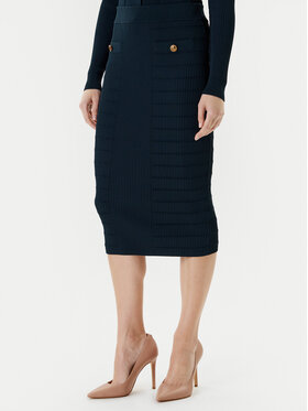 Guess Guess Pouzdrová sukně W5YD66 Z0130 Zelená Slim Fit