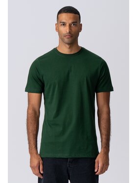 TeeShoppen TeeShoppen T-Shirt 'Basic Collection' Zielony Regular Fit