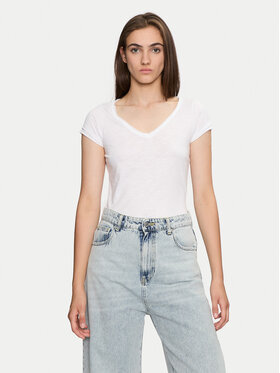 Sisley Sisley T-särk 3TNHL4007 Valge Regular Fit