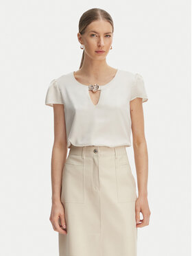 Rinascimento Rinascimento Bluza CFC0127852003 Bež Regular Fit