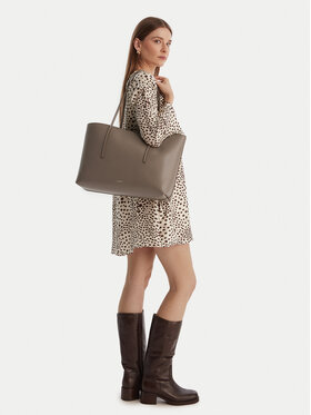 Calvin Klein Calvin Klein Ročna torba Foil Logo Tote W/Pouch LV04F3274G Bež