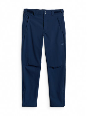4F 4F Spodnie outdoor MIDSHOP TEXTILE Granatowy Regular Fit