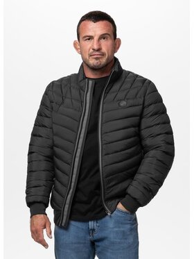 PITBULL PITBULL Kurtka przejściowa NAYLOR Czarny Regular Fit