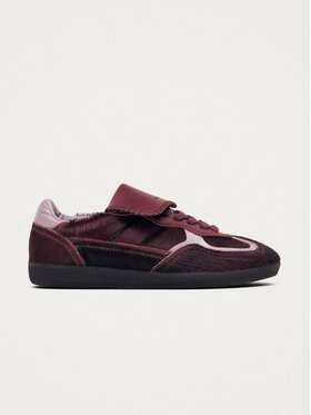 ALOHAS ALOHAS Sneakersy Tb.490 Club Soft Burgundy Leather Sneakers Bordowy