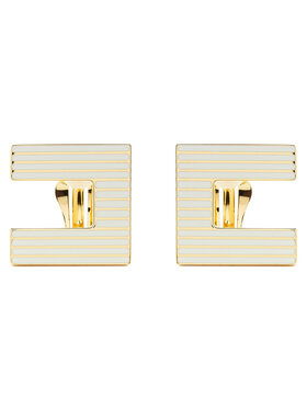 Elisabetta Franchi Elisabetta Franchi Ausskari OR-28K-46E2-V150 Balts