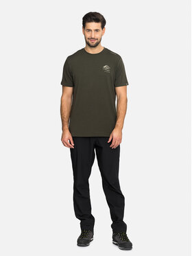 Viking Viking T-Shirt Lenta Bamboo Light Man Zielony ciemny Regular Fit