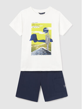 Mayoral Mayoral Set T-Shirt und Shorts 6654 Bunt