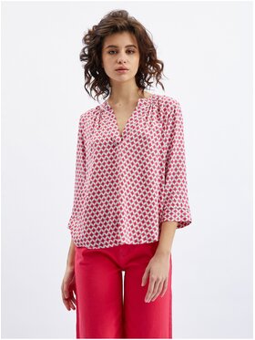 Orsay Orsay Bluzka 619120359000__40 Biały Regular Fit