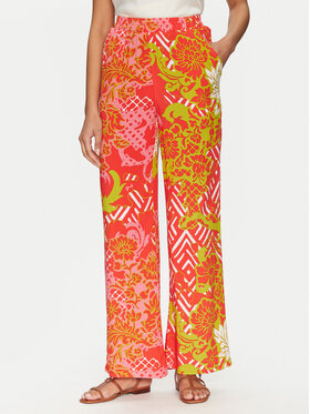 Gaudi Gaudi Riidest püksid 511BD25026 Oranž Relaxed Fit