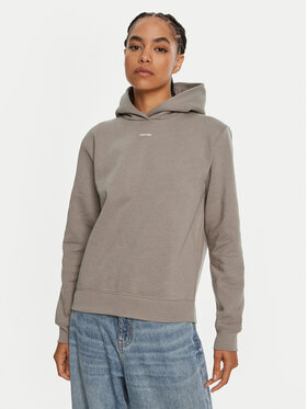 Calvin Klein Calvin Klein Majica dugih rukava Nano Logo K20K207615 Bež Regular Fit