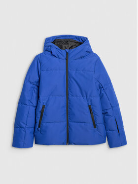 4F 4F Kurtka narciarska BASIC SKI Niebieski Regular Fit