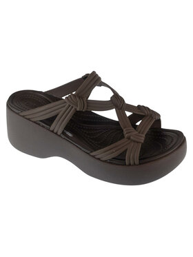 Crocs Crocs Sandali Brooklyn Knot Sky Sandal W Marrone