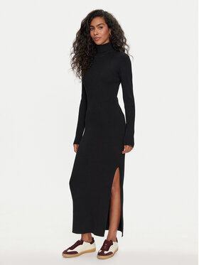 Lee Lee Kootud kleit 112358303 Must Slim Fit
