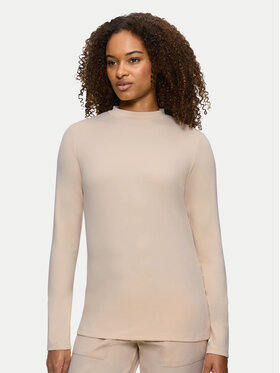 Triumph Triumph Пуловер Smart Thermal 10221490 Бежов Slim Fit