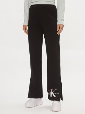Calvin Klein Jeans Calvin Klein Jeans Spodnie dresowe Diffused Monologo J20J223422 Czarny Regular Fit