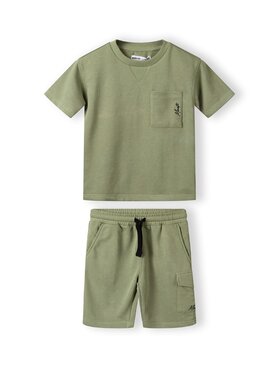MINOTI MINOTI T-Shirt 17SET50C Zielony Regular Fit