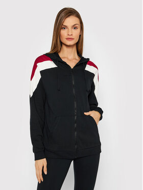 Diadora Diadora Komplet bluza i legginsy TrackSuit 102.177795 Czarny Regular Fit