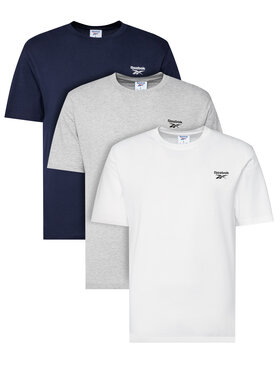 Reebok Reebok 3er-Set T-Shirts Warnock RK25192CCM Bunt Regular Fit