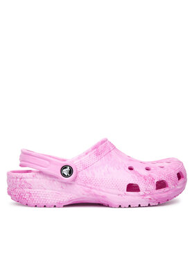 Crocs Crocs Šlepetės Classic Watercolor Marbled Clog 211583 Rožinė
