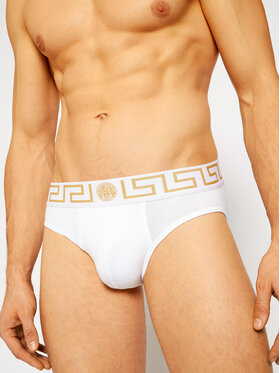 Versace Versace Сліпери Greca AU10027 Білий