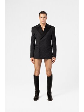 LE POSSÉ LE POSSÉ Sako MJB Černá Tailored Fit