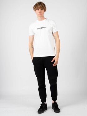 Les Hommes Les Hommes T-Shirt LF224302-0700-1009 | Grafic Print Λευκό Regular Fit